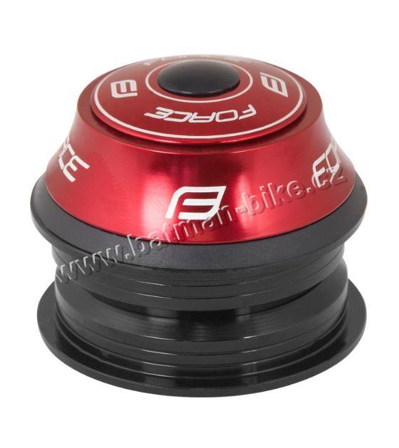 Řízení F AHEAD 1 1/8'' polointegrované Al, červené