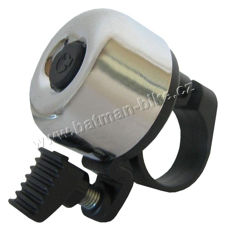 Zvonek mini chrom Fe paličkový