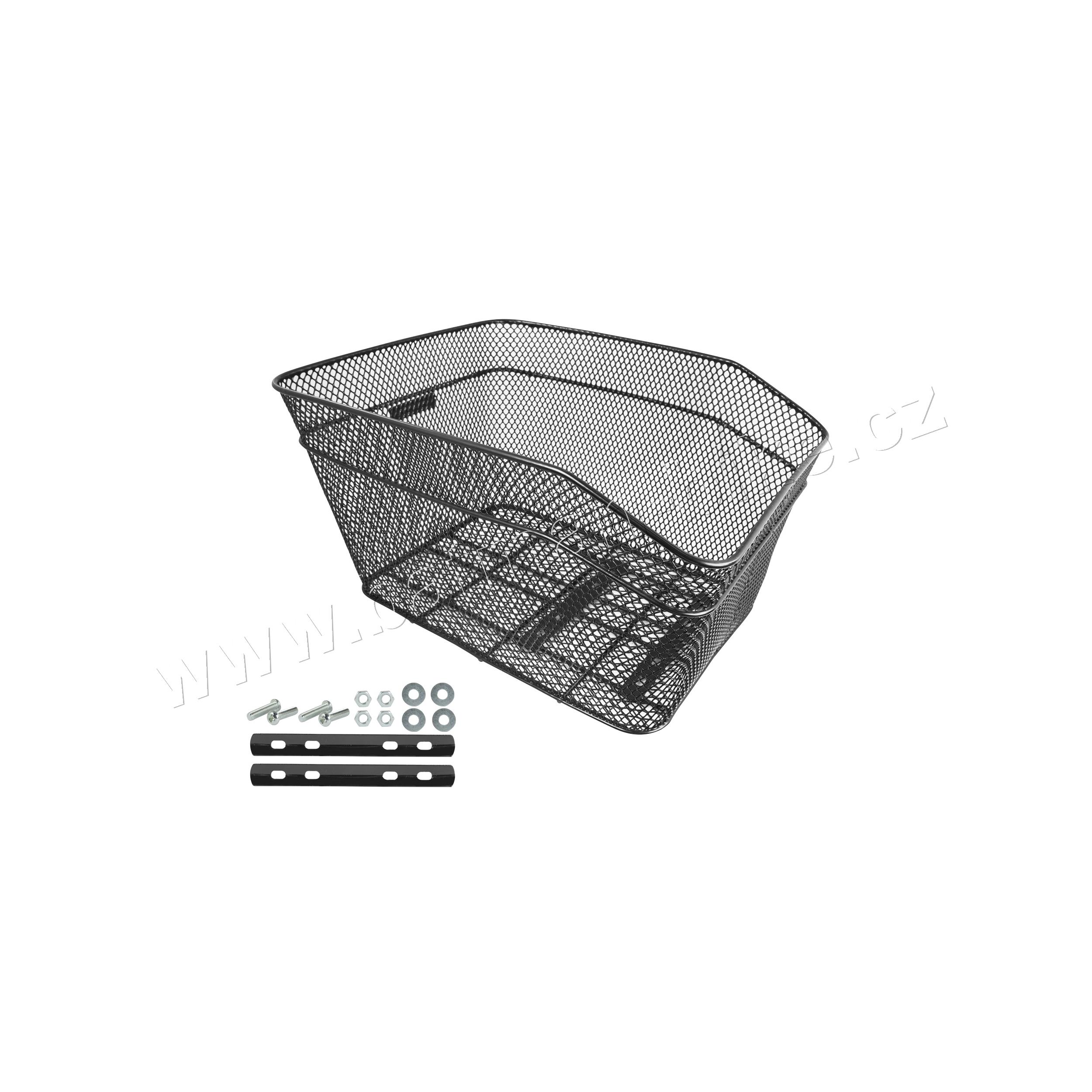 Koš FORCE na zadní nosič velký, černý