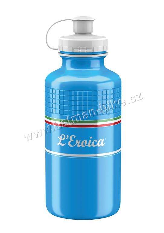 láhev Elite L'Eroica 500ml, retro modrá