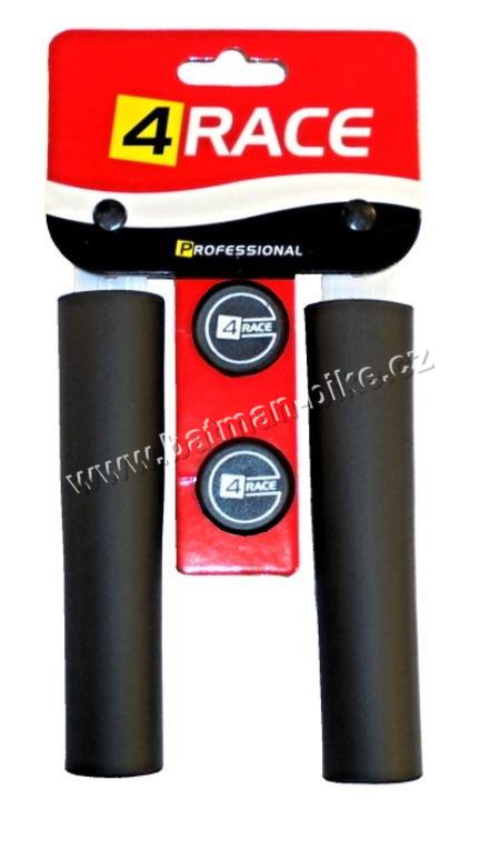 Gripy tvrzené pěnové NBR 136mm kulaté černé