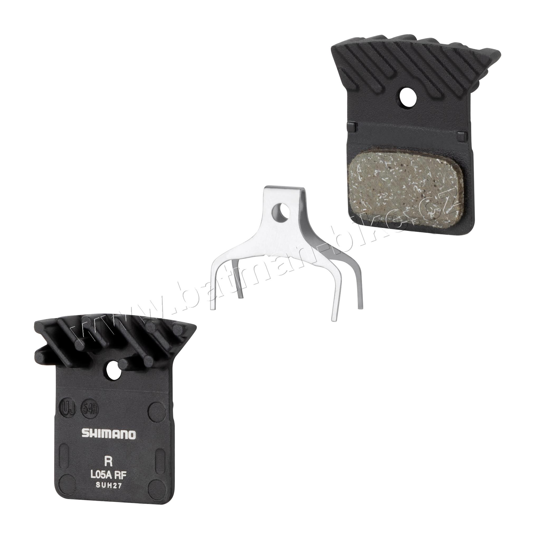 Brzdové desky SH L05A polymer,s pružinou+chladič