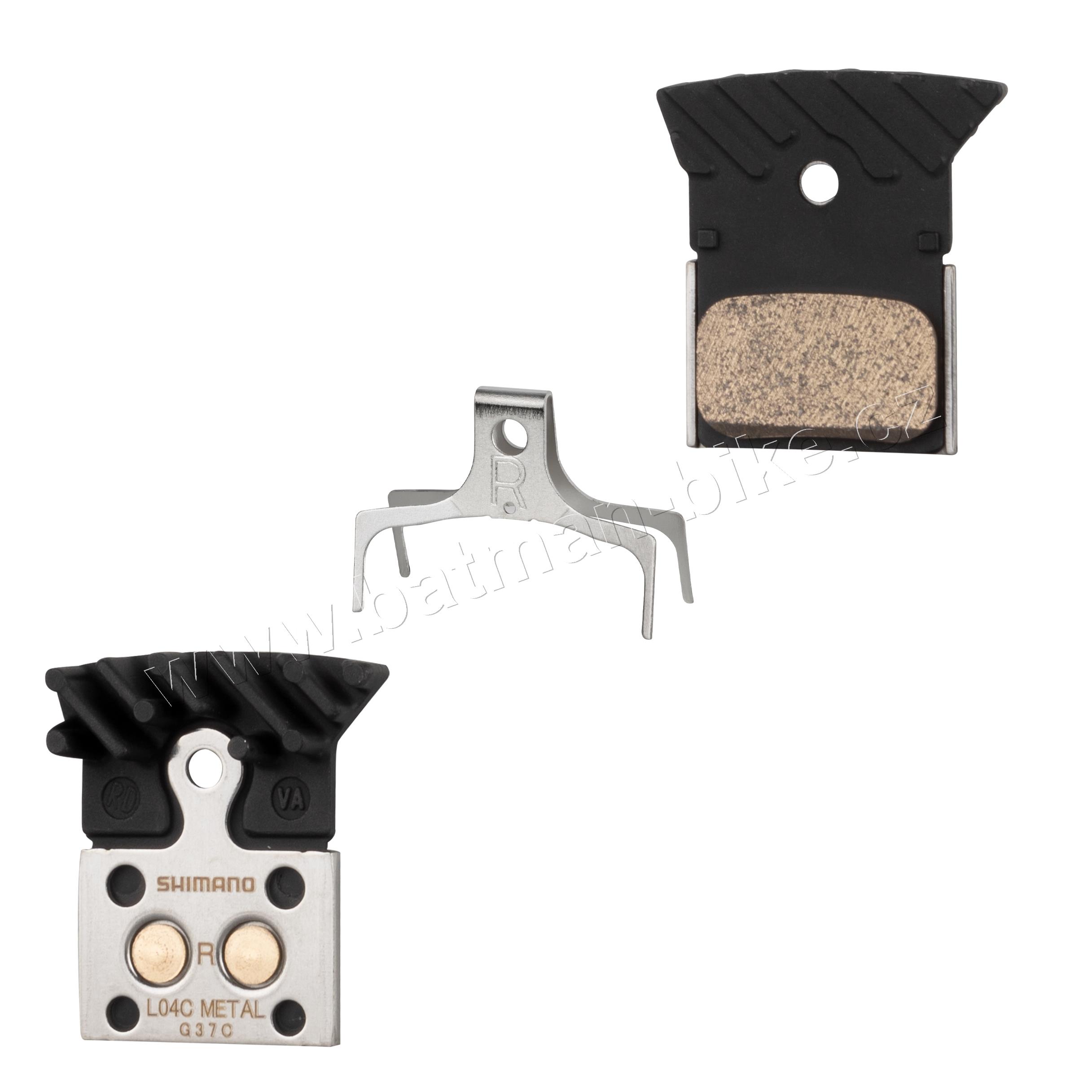 Brzdové desky SH L04C kovové,s pružinou+chladič