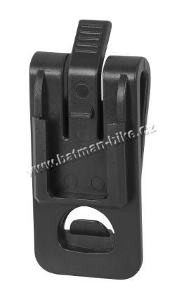 Držák -klip zadní blikačky FORCE USB univerzální