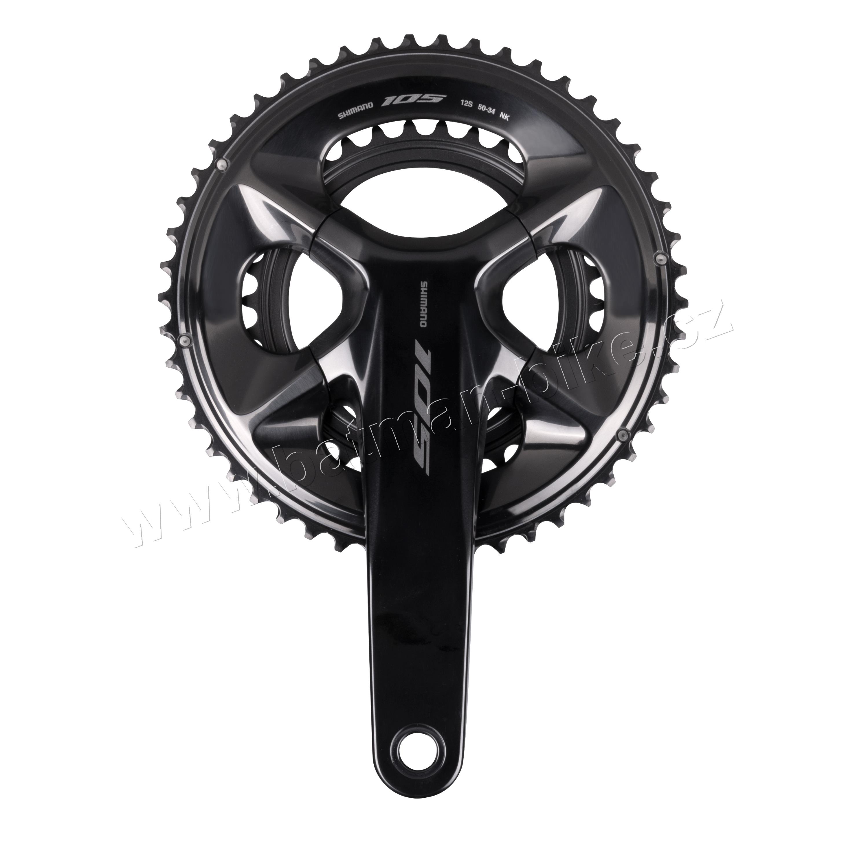 Kliky silniční SH FCR7100 12k 172,5+osa 50/34 čer.