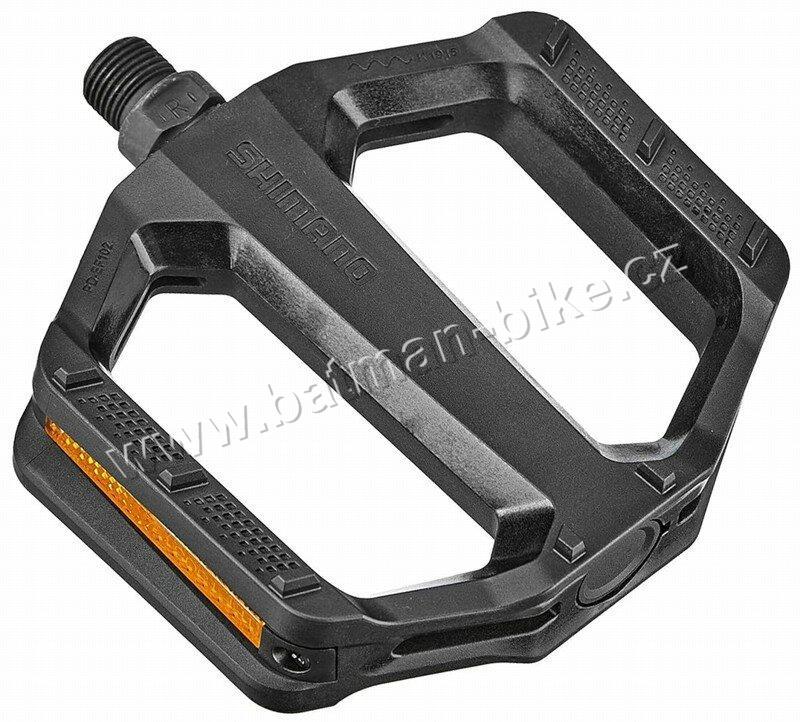 Pedály SHIMANO PD-EF102 Flat pedály černé