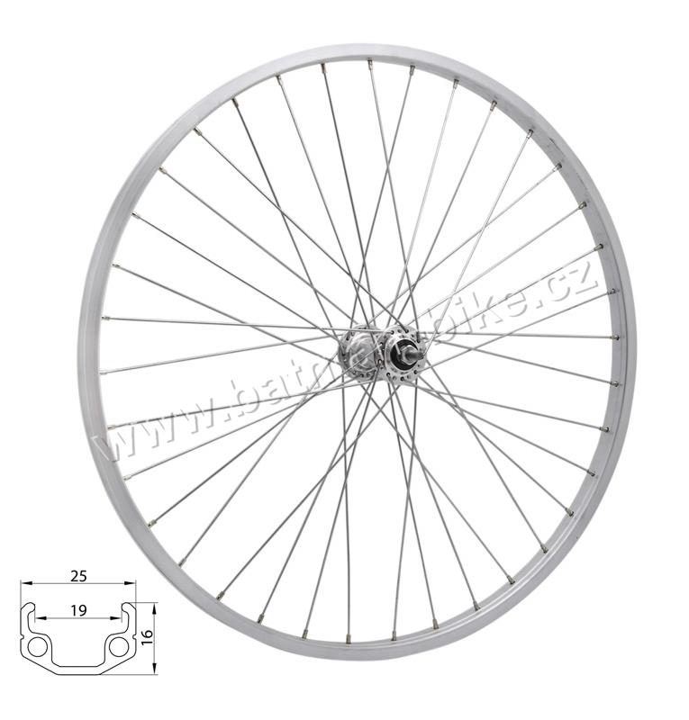 Kolo zadní RMX 219, 507x19, stříbrné, náboj FORCE
