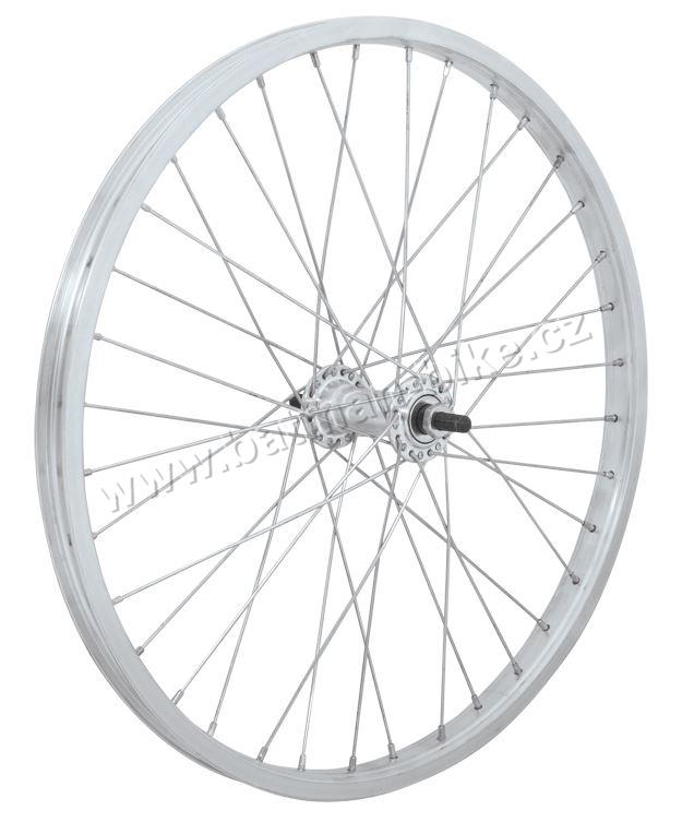 Kolo přední RMX 219, 406x19, stříbrné, náboj FORCE