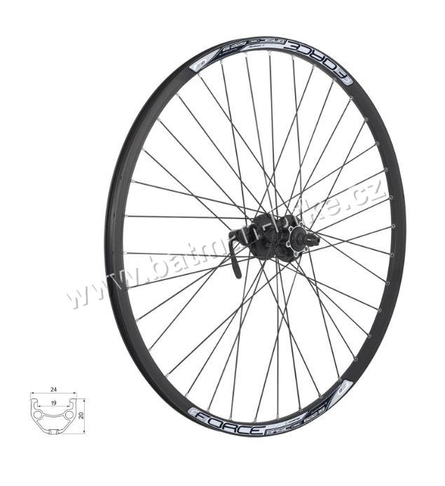 Kolo zadní FORCE BASIC DISC 622x19 FHM475-6d 36d