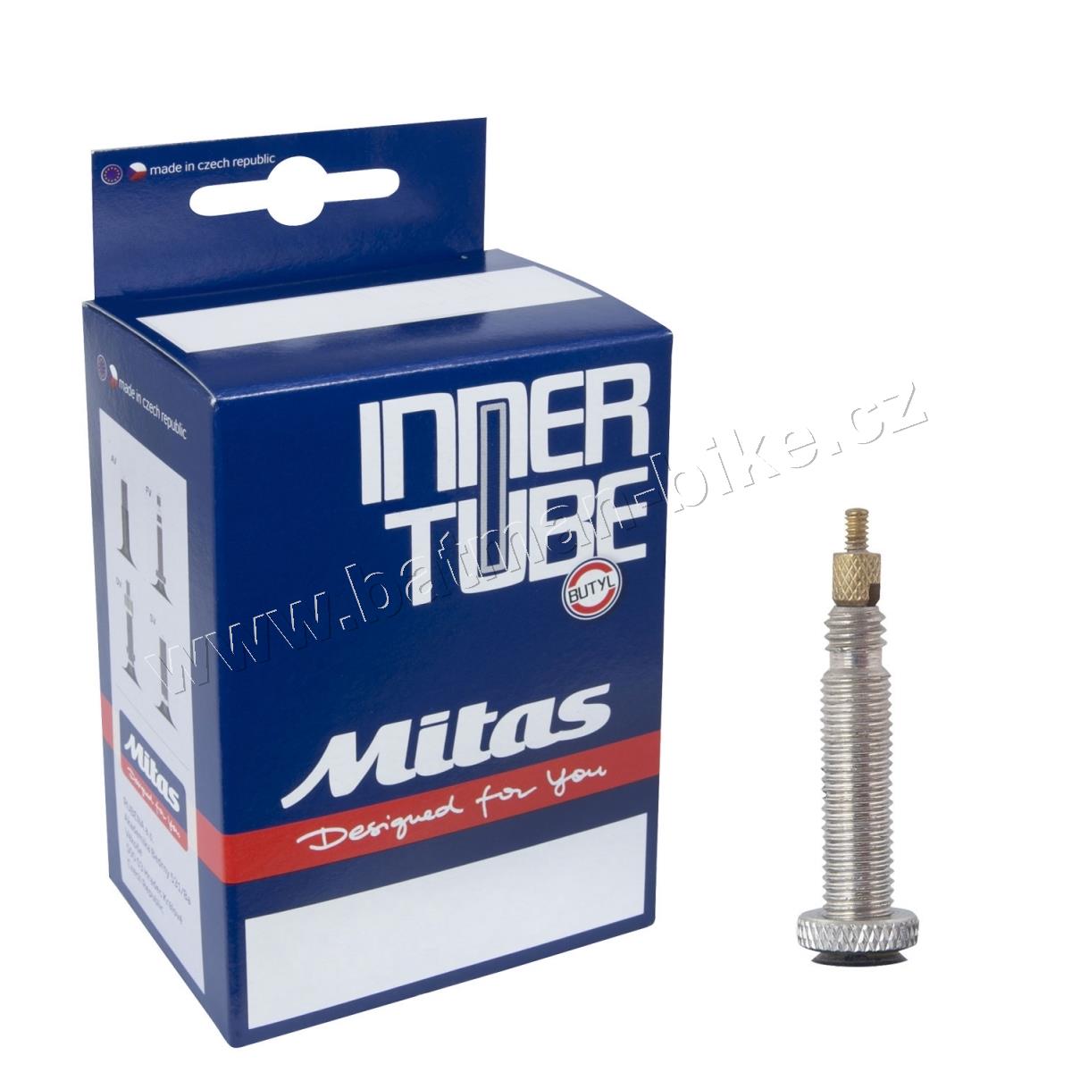 Duše MITAS 700 x 25/35C, galuskový ventilek FV47