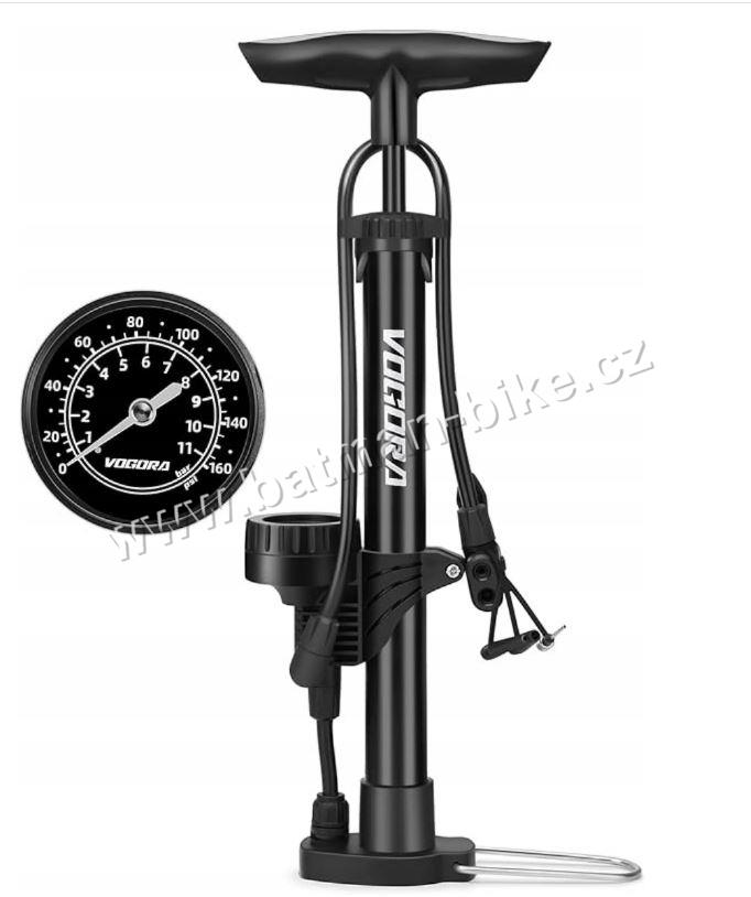 Hustilka Vogora s manometrem nožní