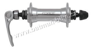 Náboj přední FORCE ložiskový s RÚ 36 děr, stříbrný