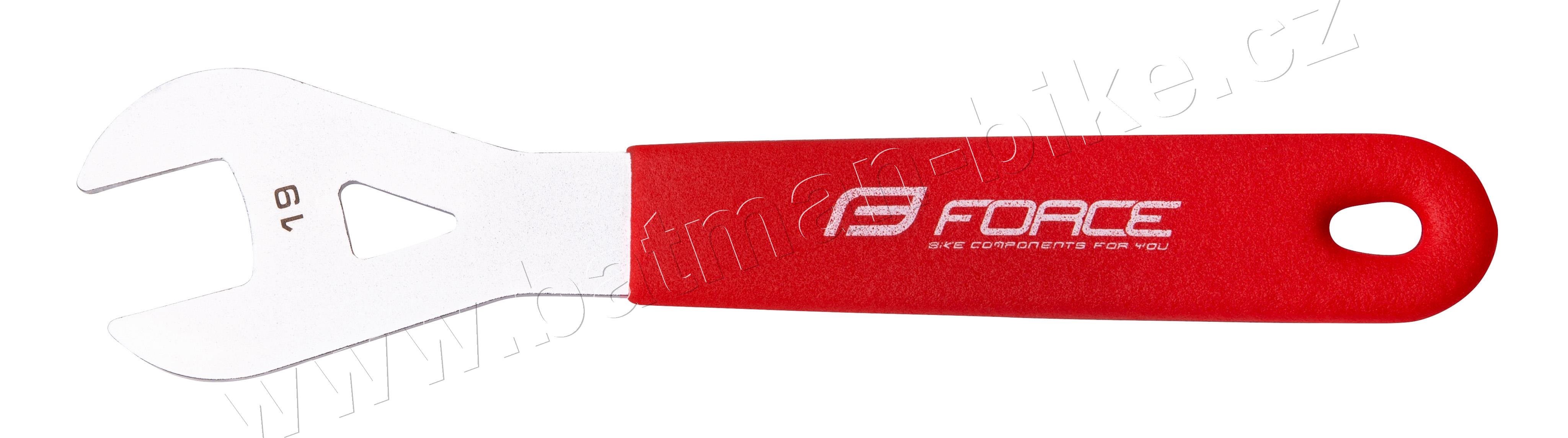 Klíč konusový FORCE 19, tloušťka 2mm