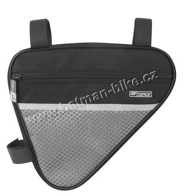 Brašna rámová F CLASSIC STRONG vyztužená, čer-šedá