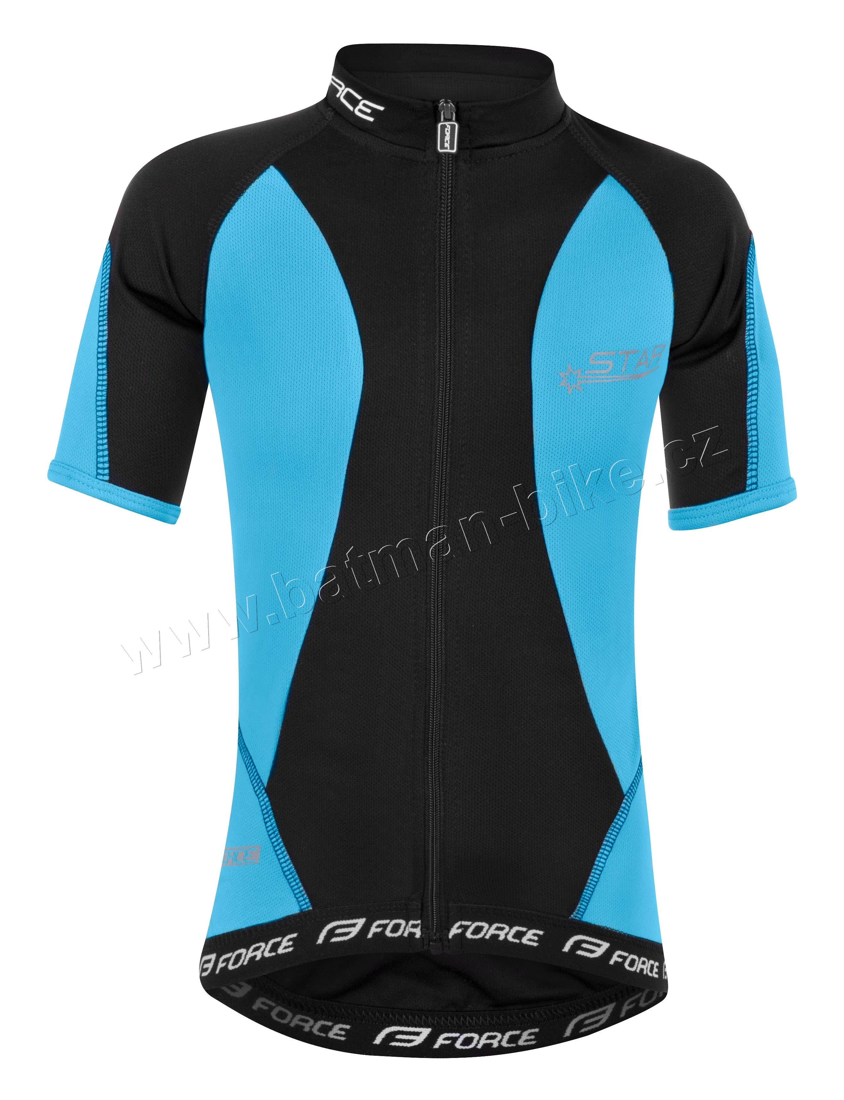 Dres dětský FORCE KID STAR modrý* 128-140 cm