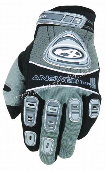 Ruk.ANSWER TEAM3 černé KIDS  L