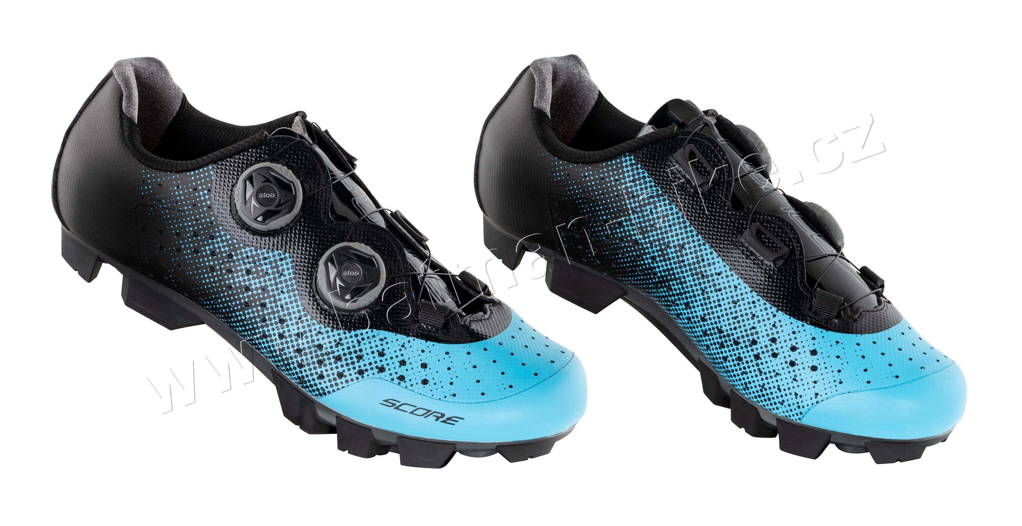 Tretry FORCE MTB SCORE, modro-černé* 42