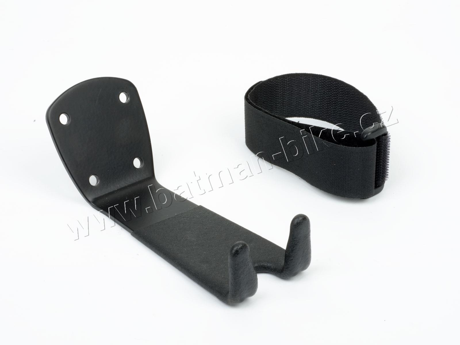 Držák kola AUTHOR na zeď CC WS25 za pedál, černý