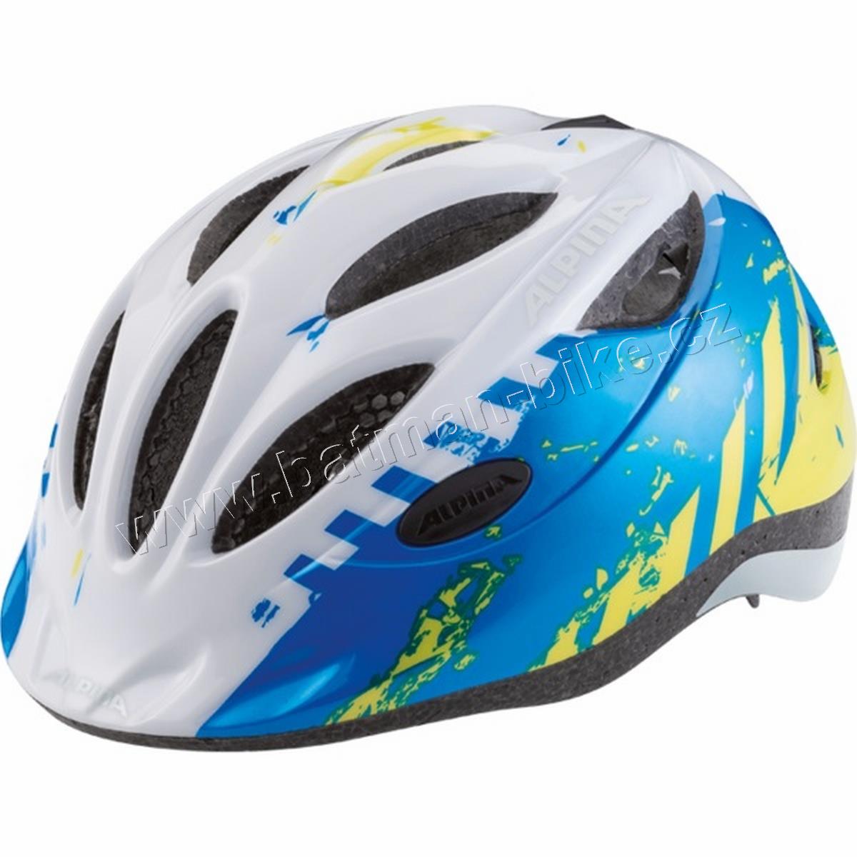 Přilba ALPINA GAMMA modrá/žlutá 46-51