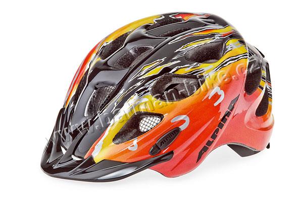 Přilba ALPINA ROCKY černá/žlutá 47-52