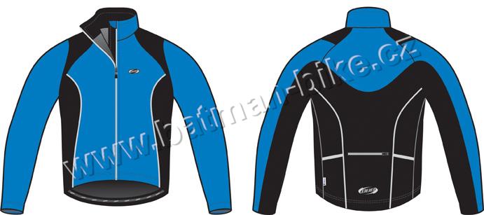 Bunda BBB Control Shield modrá XL