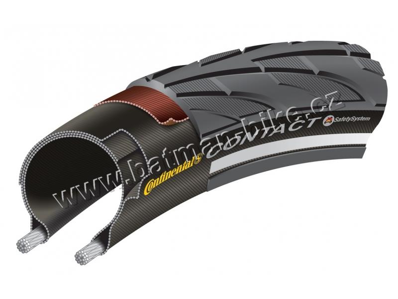 Plášť CONTINENTAL Contact II  20 x 1,75 reflex  drát