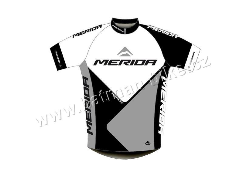 Dres MERIDA Basic černý/bílý*    L