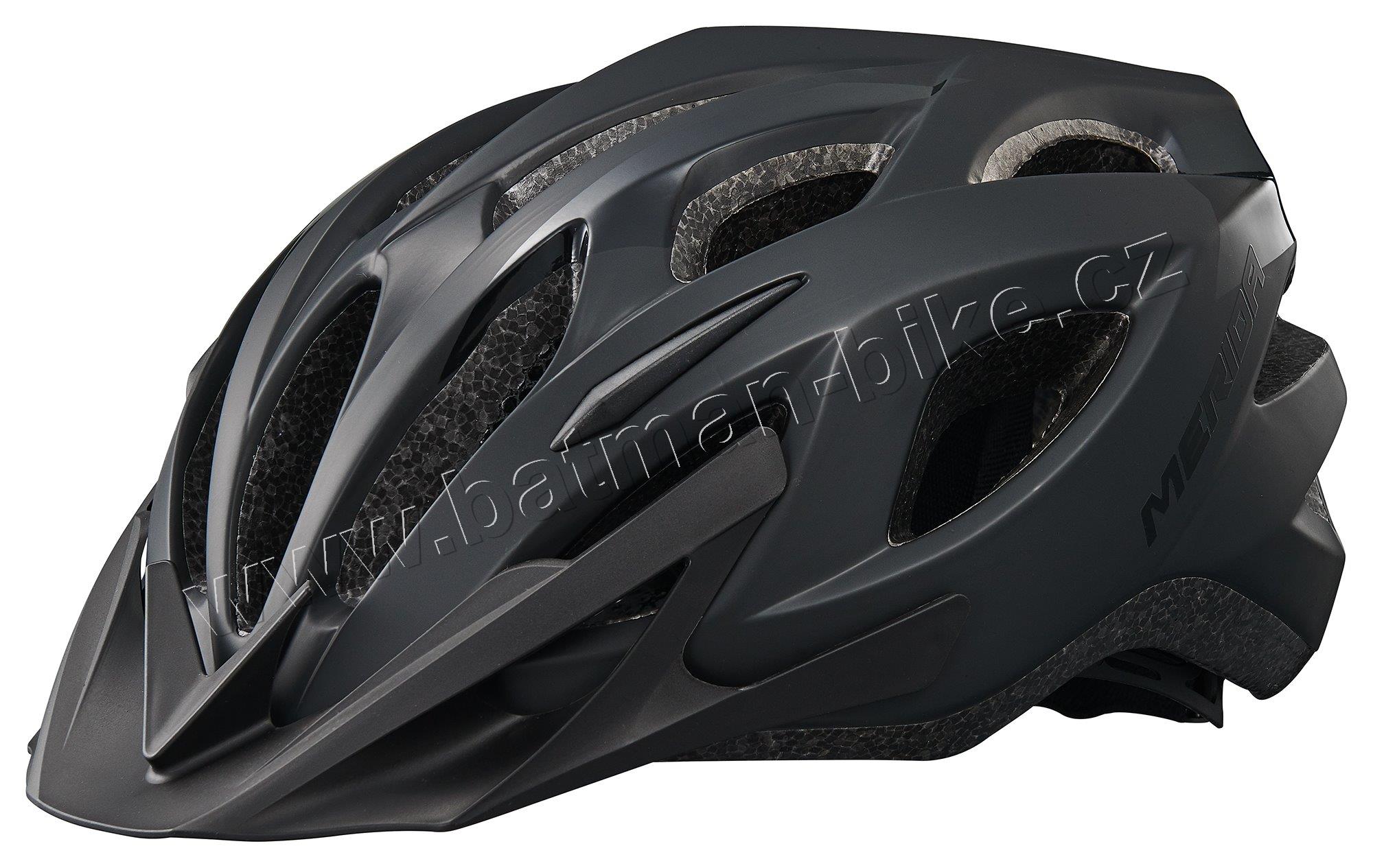 Přilba Merida CHARGER matt black shiny black* 53-58