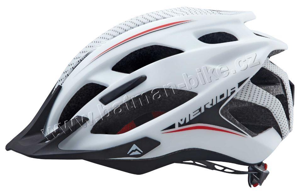 Přilba Merida TYRADE white/red* 59-61