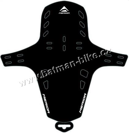 Blatník přední do vidlice černý