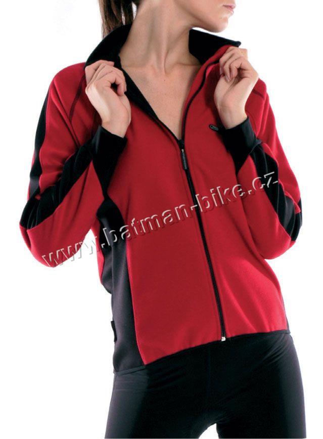 Bunda MERIDA NOWIND Dámská červená* M