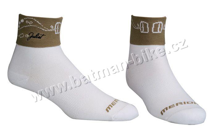 Ponožky Merida Juliet bílé/kapučíno* M