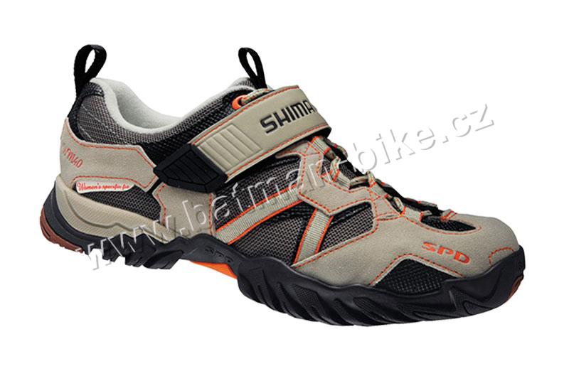 Tretry Shimano WM40 hnědo/oranž  36