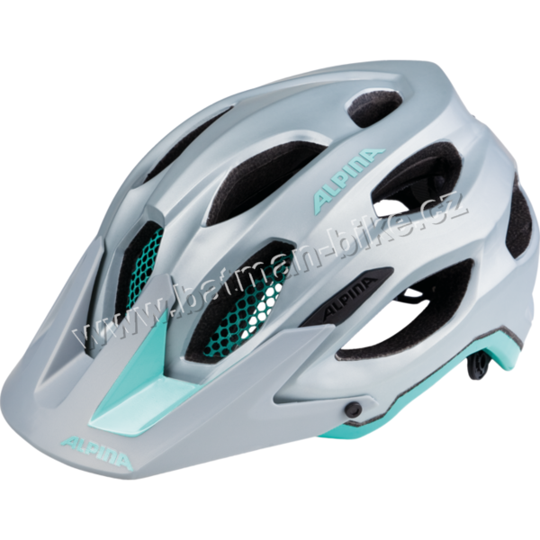 Přilba ALPINA CARAPAX cteelgrey-smaragd 52-57