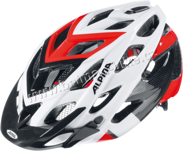 Přilba ALPINA D-ALTO white-black-red* 52-57