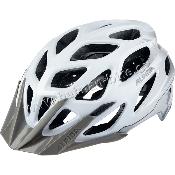 Přilba ALPINA MYTHOS 30 white-silver* 52-57