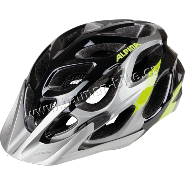 Přilba ALPINA MYTHOS 20 black-darksilver-neon* 52-57