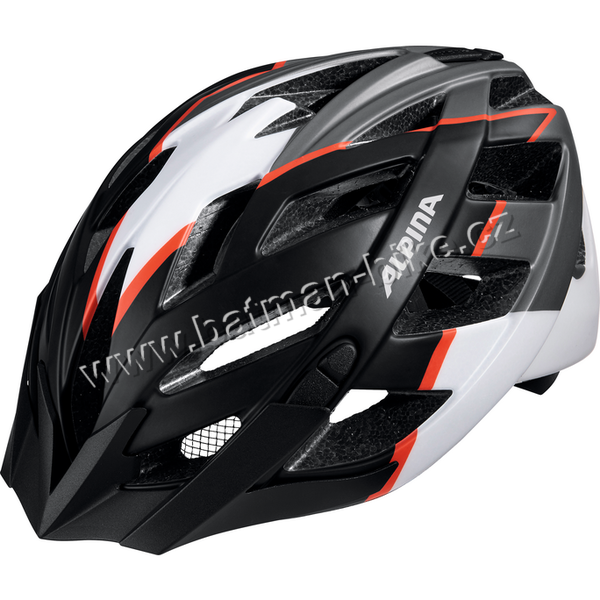 Přilba ALPINA PANOMA L.E black-white-neon red* 52-57