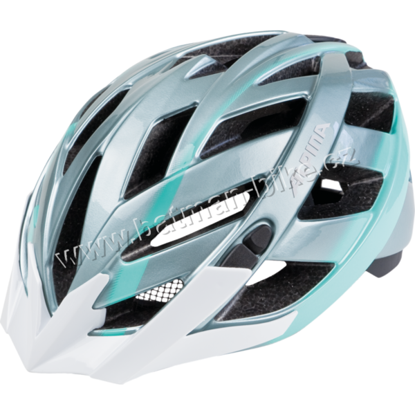 Přilba ALPINA PANOMA steelgrey-smaragd* 52-57