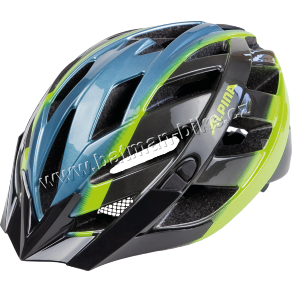 Přilba ALPINA PANOMA bluemetallic-neon* 52-57