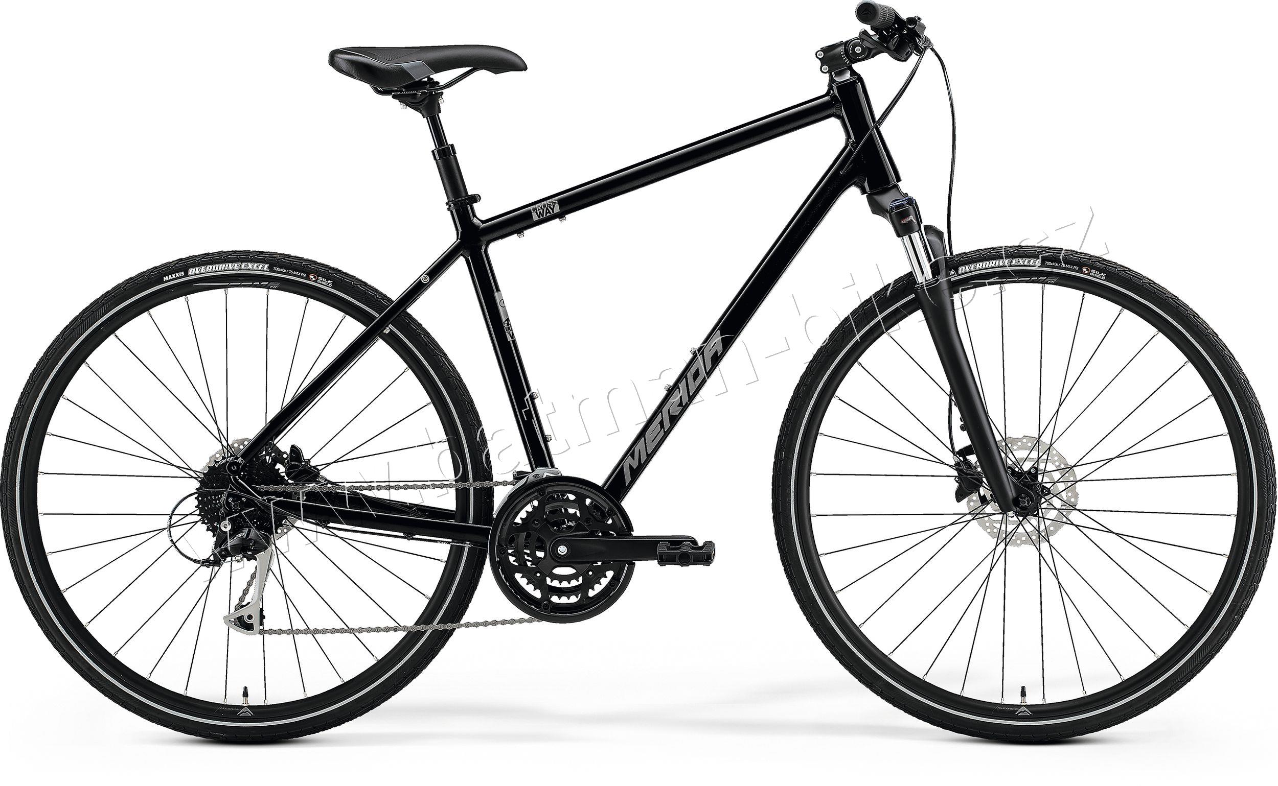 Merida CROSSWAY 100 Glossy Blac(Matt Silver)* M(51)