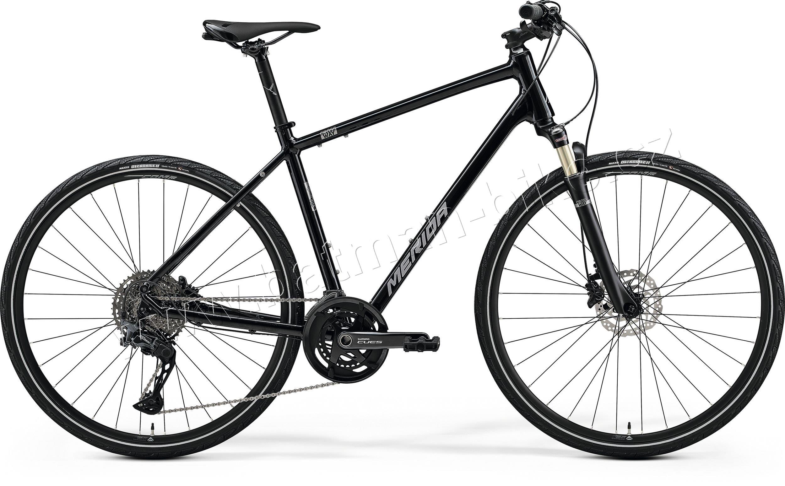 MERIDA CROSSWAY 700 Glossy Black(Silver)* M