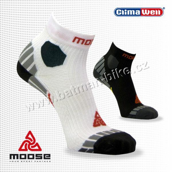Ponožky MOOSE Ultramarathon bílá* M