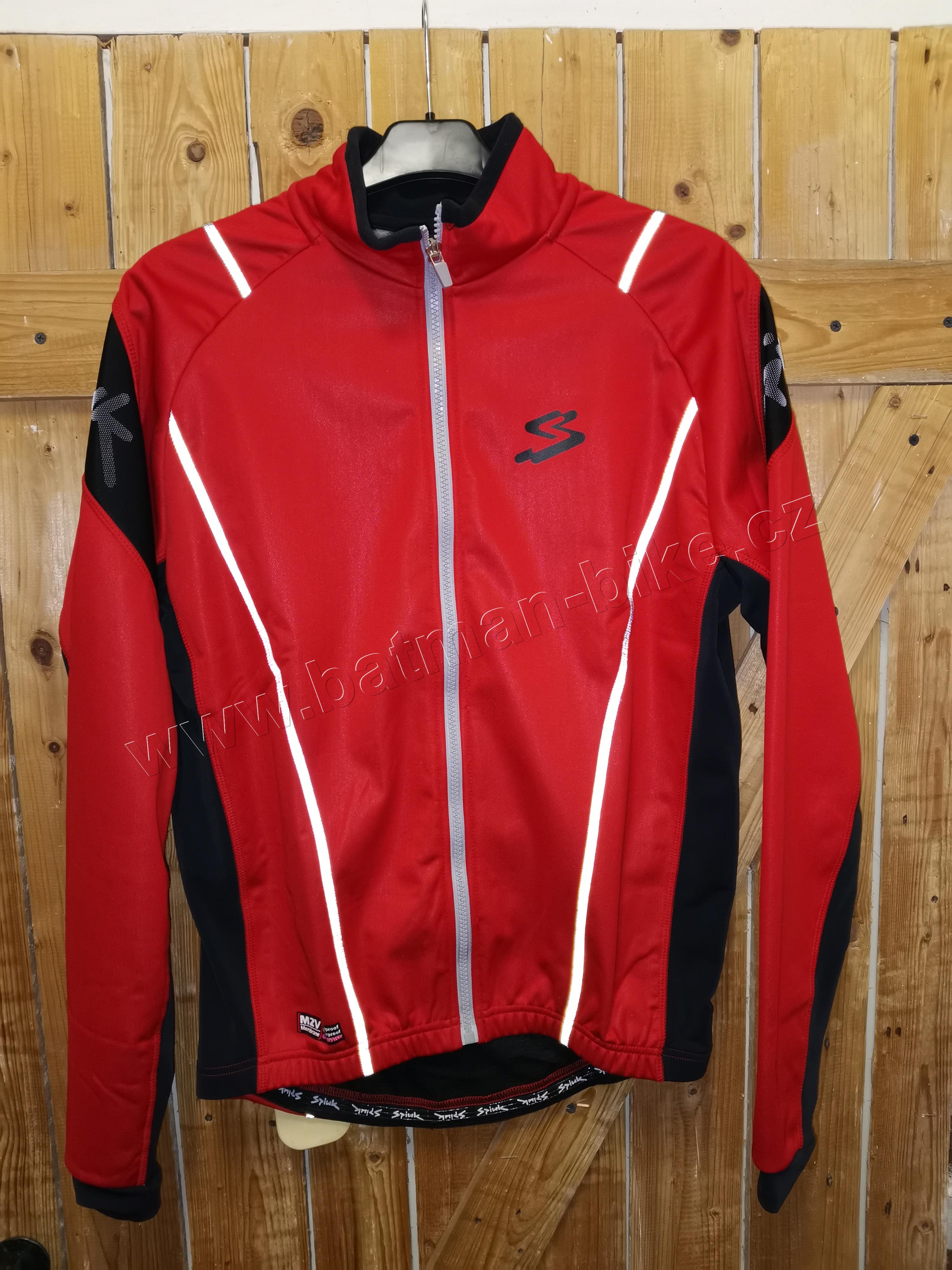 Bunda Spiuk Team červená/černá L