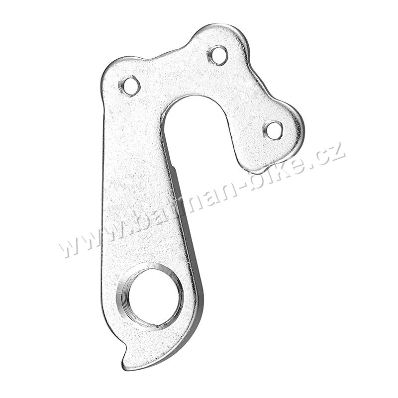 Patka rámu /držák/měniče 098 stříbrná