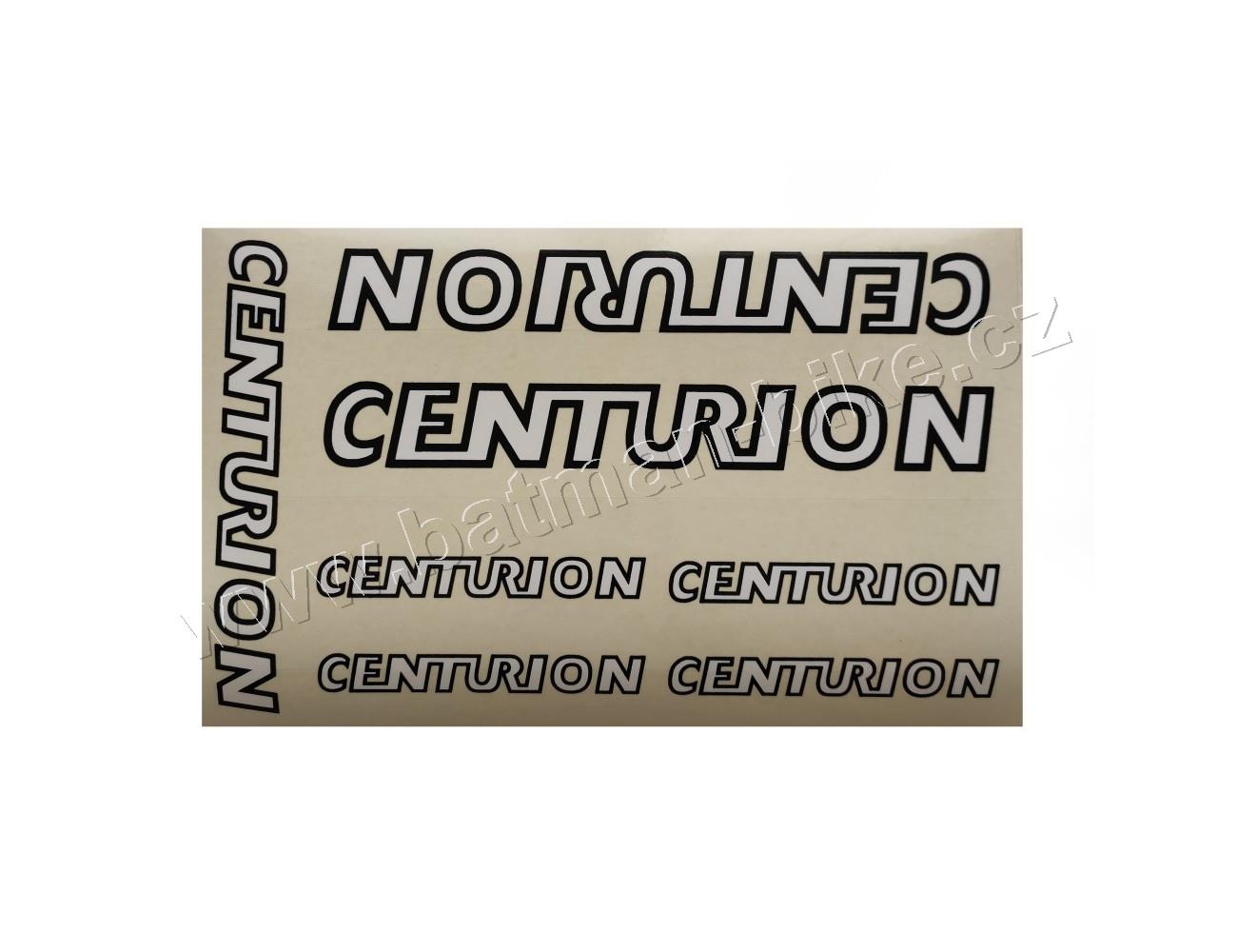 Nálepka na rám Centurion bílá