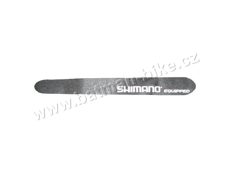 Nálepka SHIMANO pod řetěz  1ks