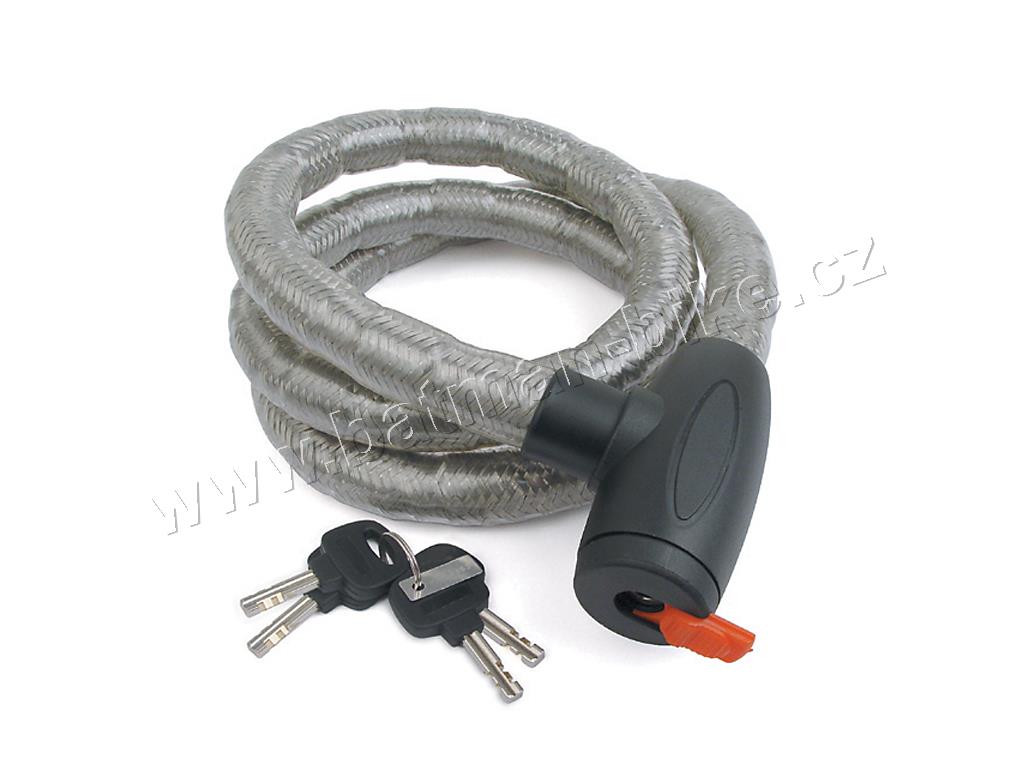 Zámek ASL-39 spir 22x1000mm stříbrná