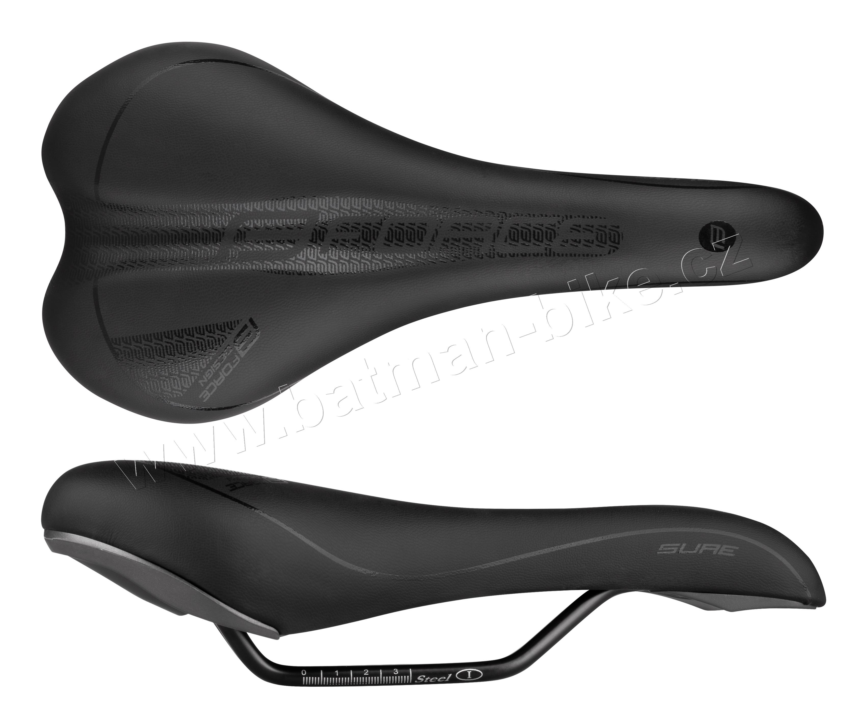 Sedlo FORCE SURE, černé