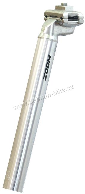 Sedlovka Zoom 31,6/350 stříbrná